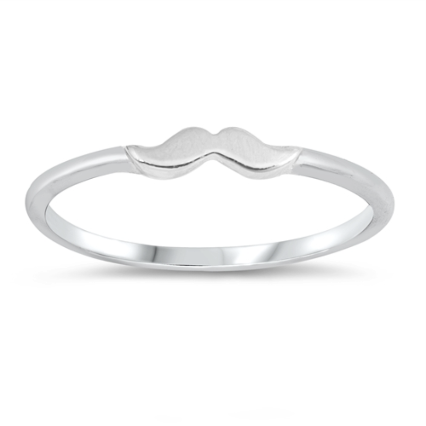 Cheap unisex Simple love Titanium Steel Ring for women silver heart-shaped  jewelry fashion commuter smooth finger ring for female | Joom