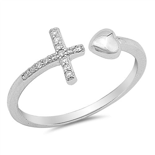 Men's Sterling Silver Cross Ring | Shop Mens & Womens Silver Biker Cross  Jewelry | LUGDUN ARTISANS